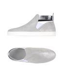 HOGAN REBEL Damen High Sneakers & Tennisschuhe Farbe Silber Gr��e 11