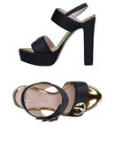 TIPE E TACCHI Damen Sandale Farbe Schwarz Gr��e 11