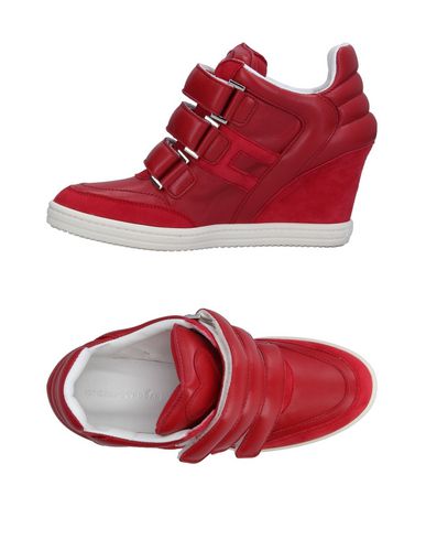 Woman Sneakers Red Size 8 Leather