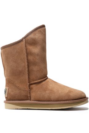 Australia Luxe Collective AUSTRALIA LUXE COLLECTIVE WOMAN SHEARLING BOOTS CAMEL