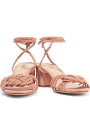 Marlie braided suede sandals | SCHUTZ | Sale up to 70% off | THE OUTNET