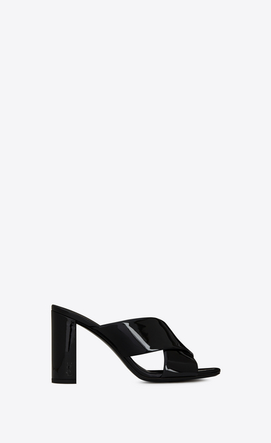 loulou mule in patent leather