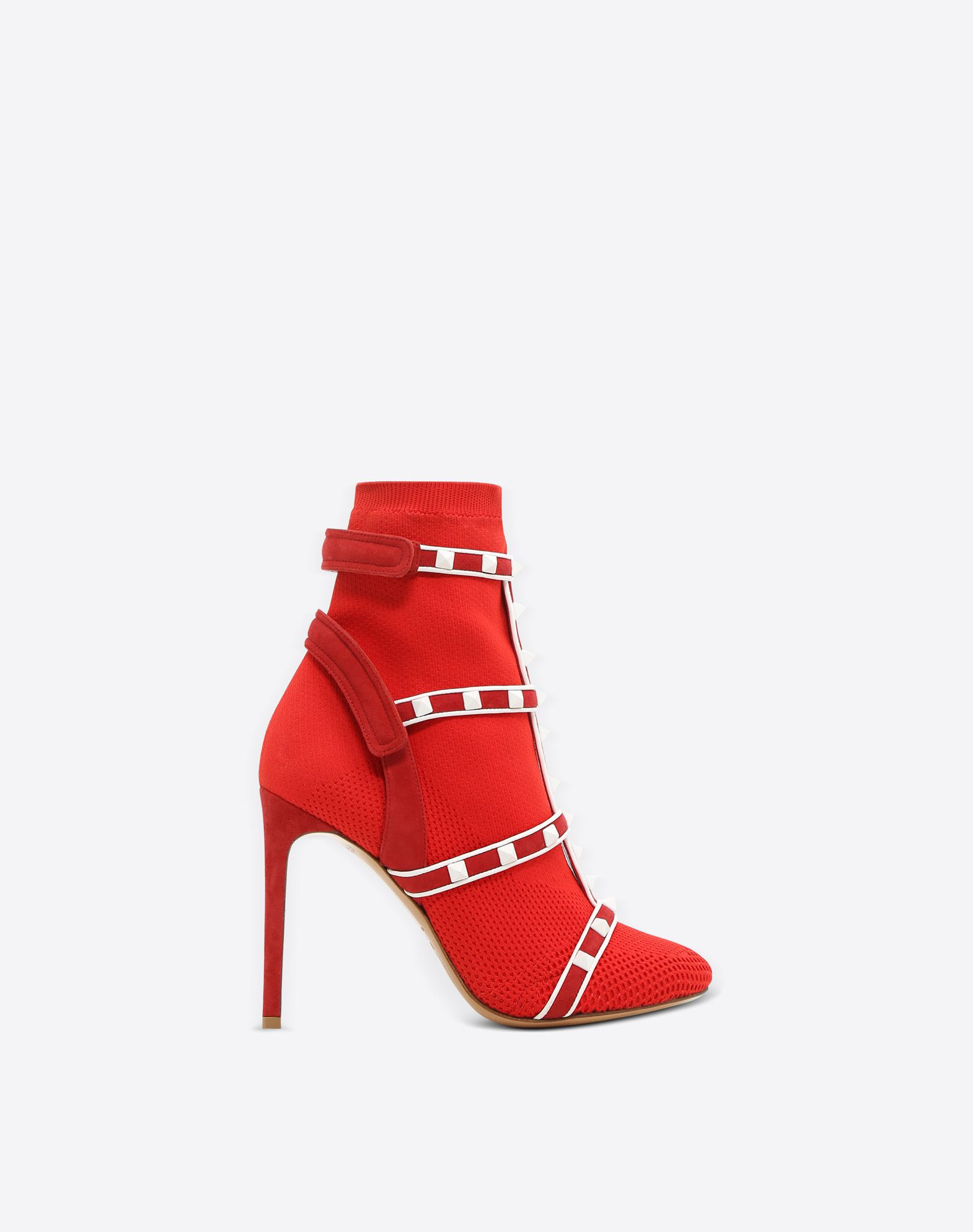 valentino red booties