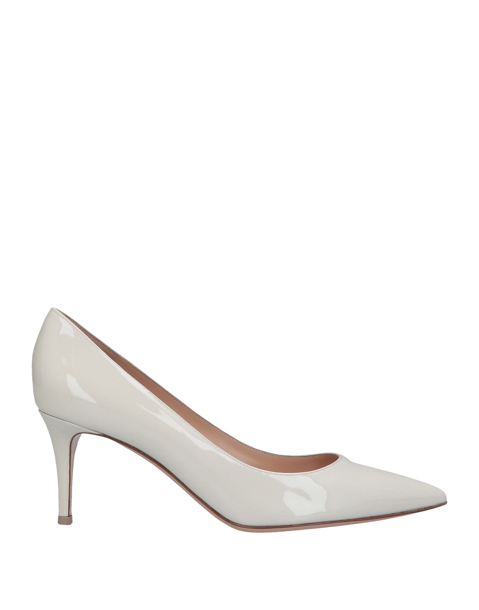 Gianvito Rossi 70mm Leather Pumps In White