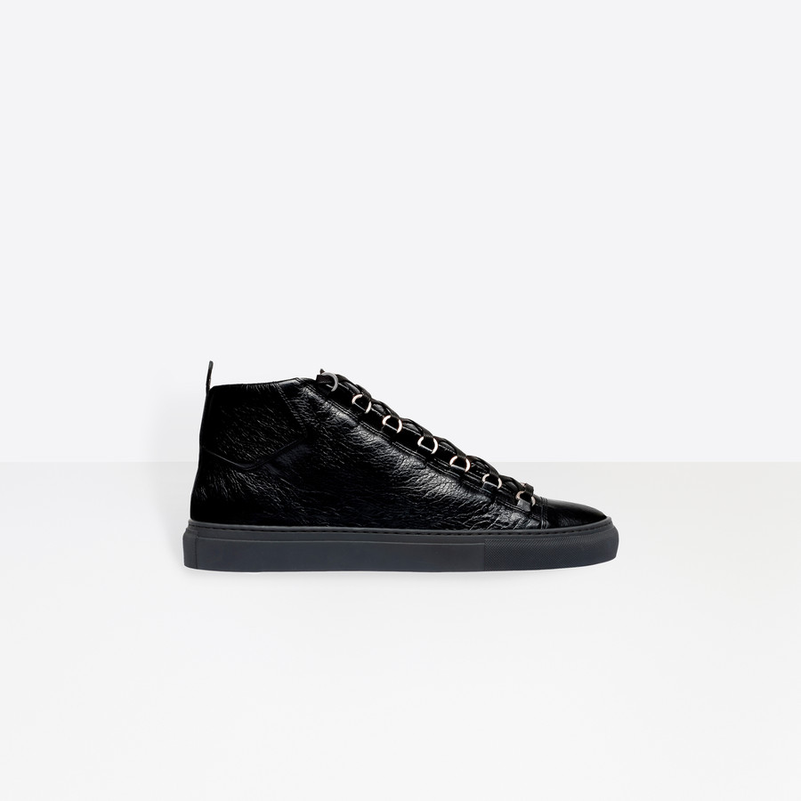 balenciaga sneakers black high top