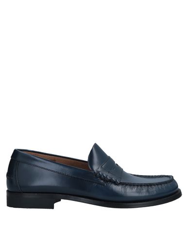 Shop Antica Cuoieria Man Loafers Midnight Blue Size 8 Soft Leather