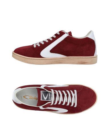 Man Sneakers Burgundy Size 10 Soft Leather