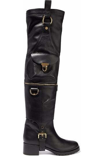 moschino overknee boots