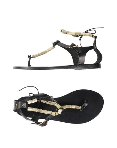 Woman Thong sandal White Size 7 Soft Leather