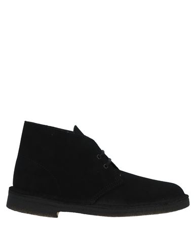 Man Ankle boots Black Size 7.5 Leather