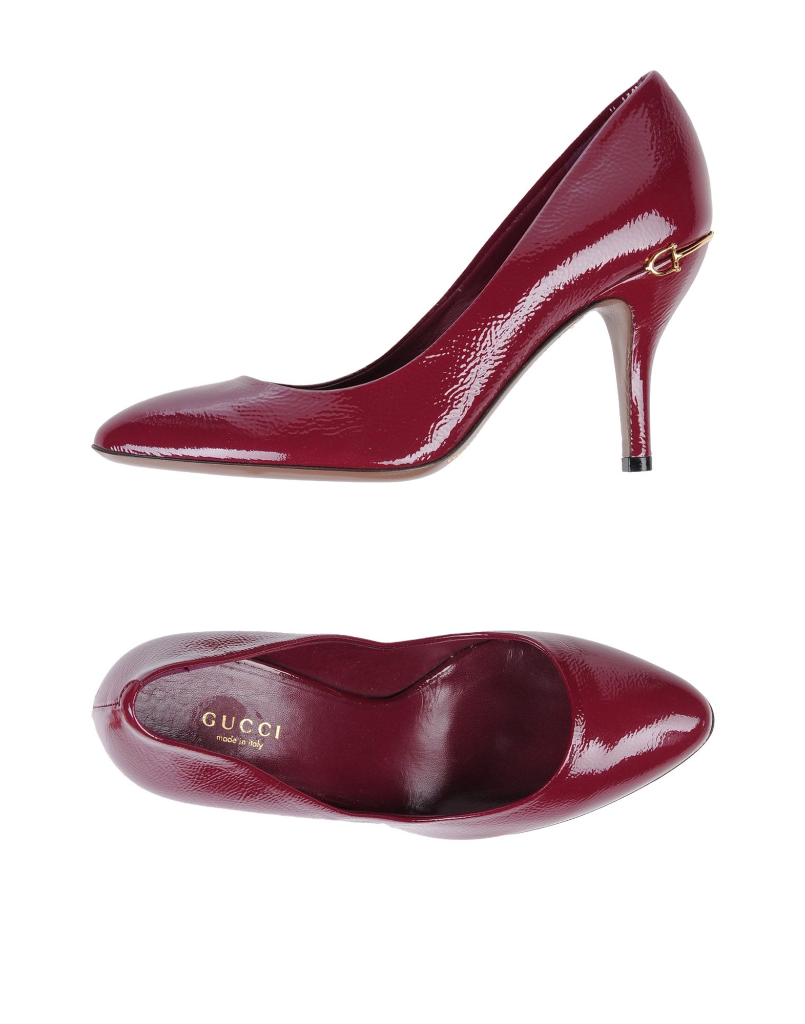 gucci 高跟鞋 in garnet