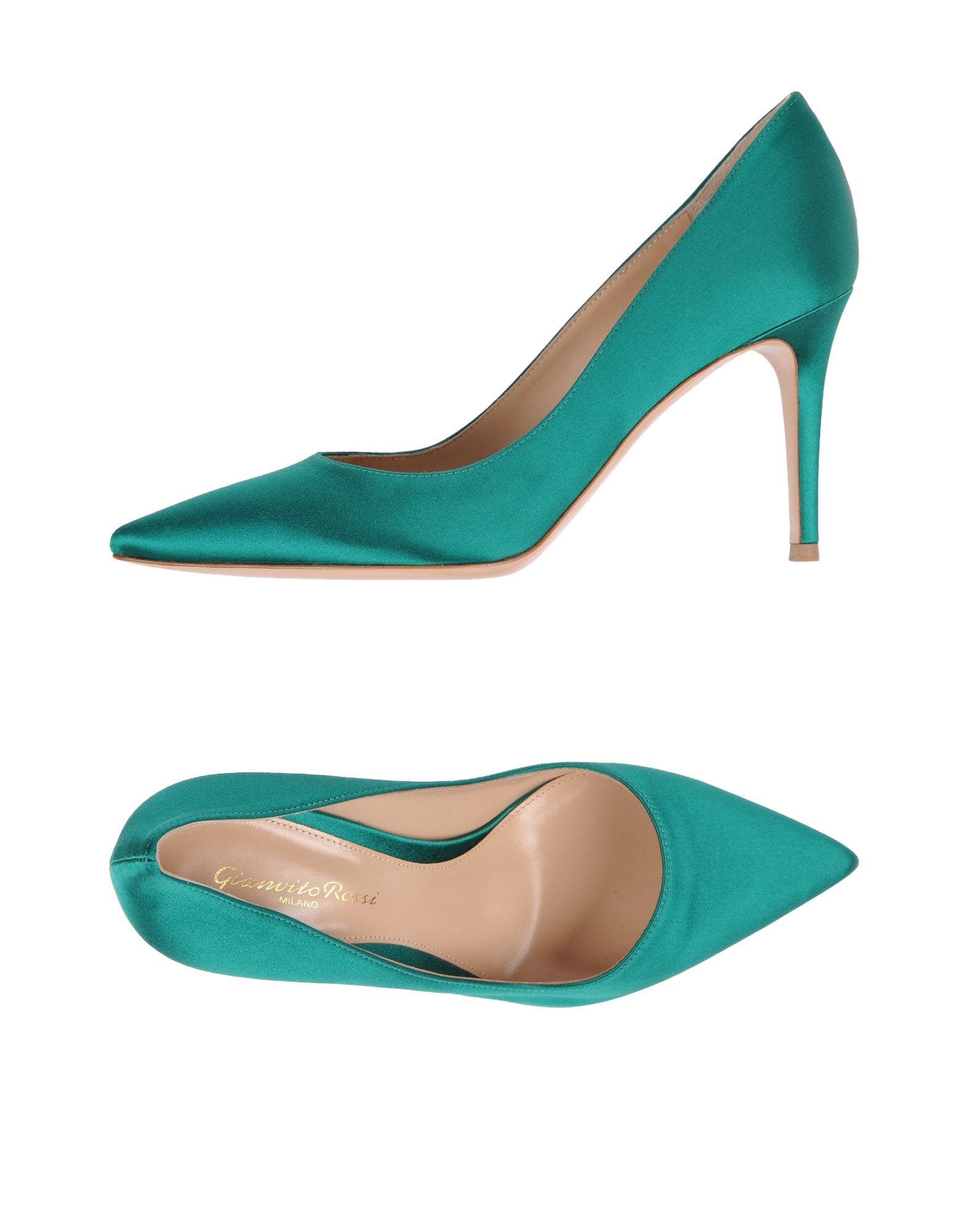 Gianvito Rossi Pump In Emerald Green