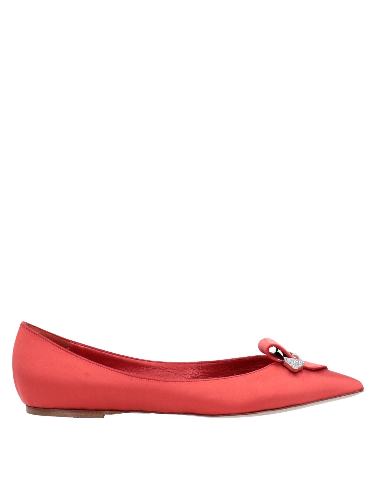 Le Silla Ballet Flats In Coral