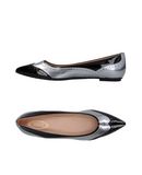TOD�S Damen Ballerina Farbe Silber Gr��e 2