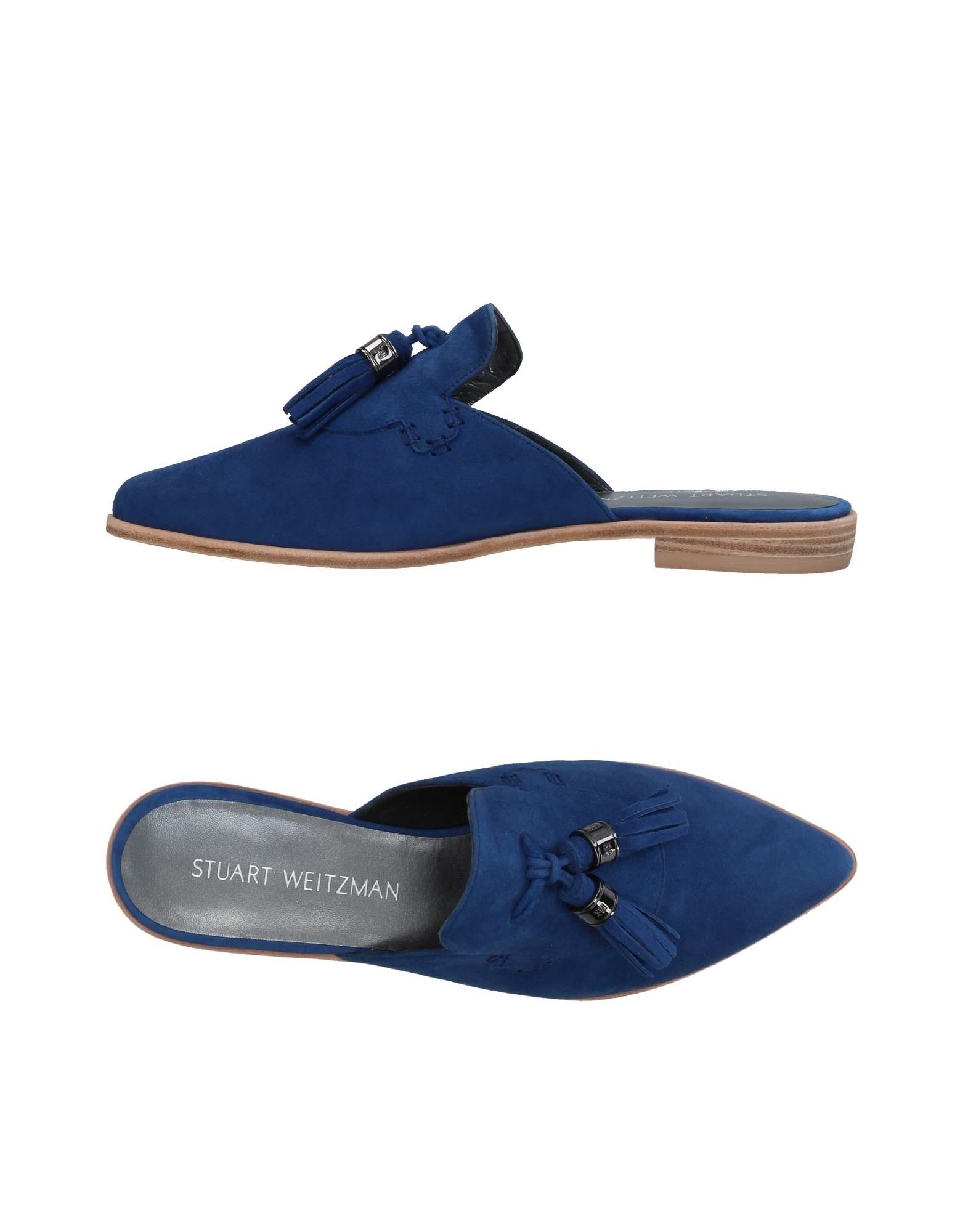 stuart weitzman 穆勒鞋 in blue