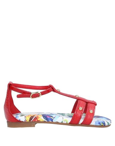 Dolce & Gabbana Babies'  Toddler Girl Sandals Red Size 10c Calfskin