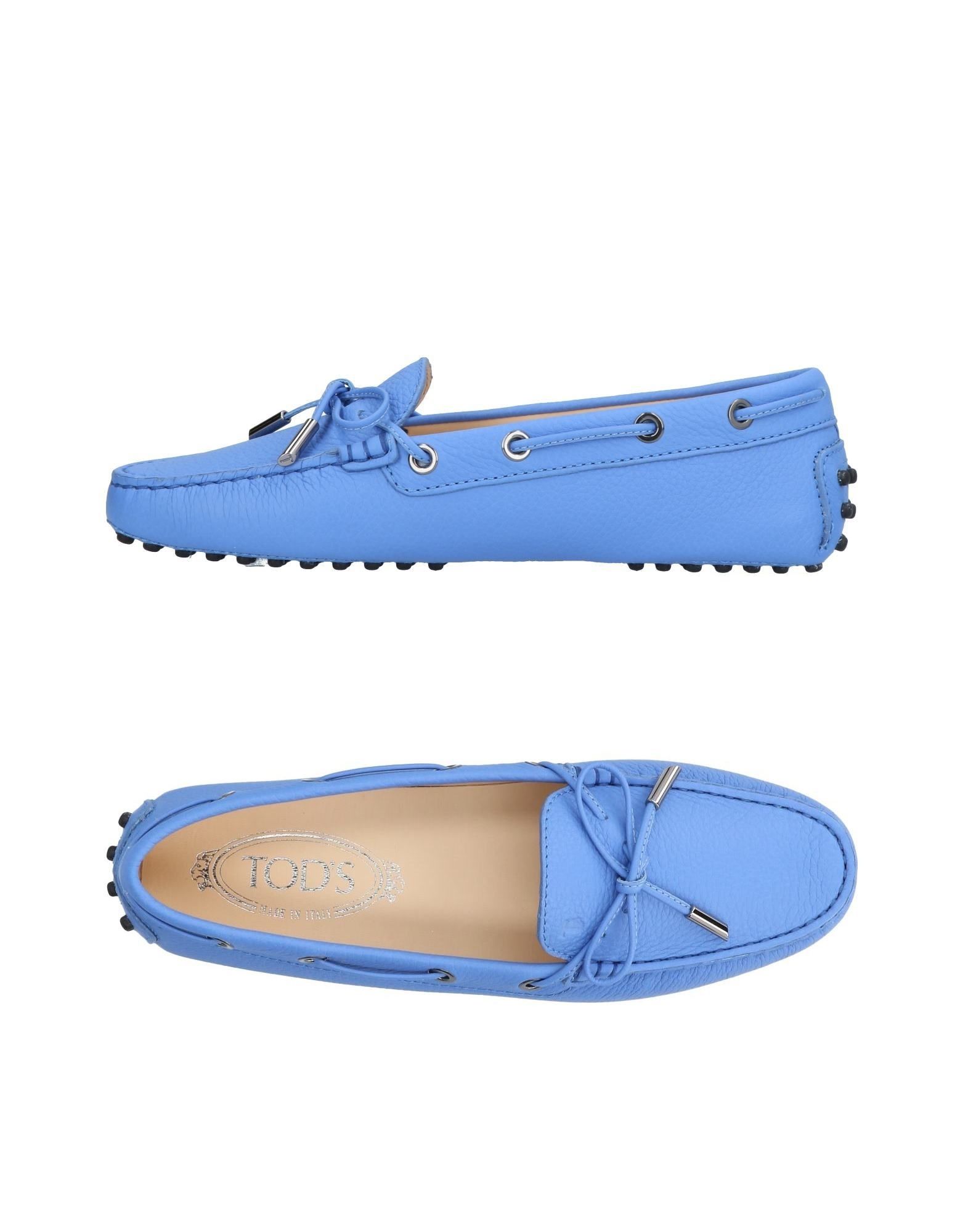 Мокасины Tods Penny Blue