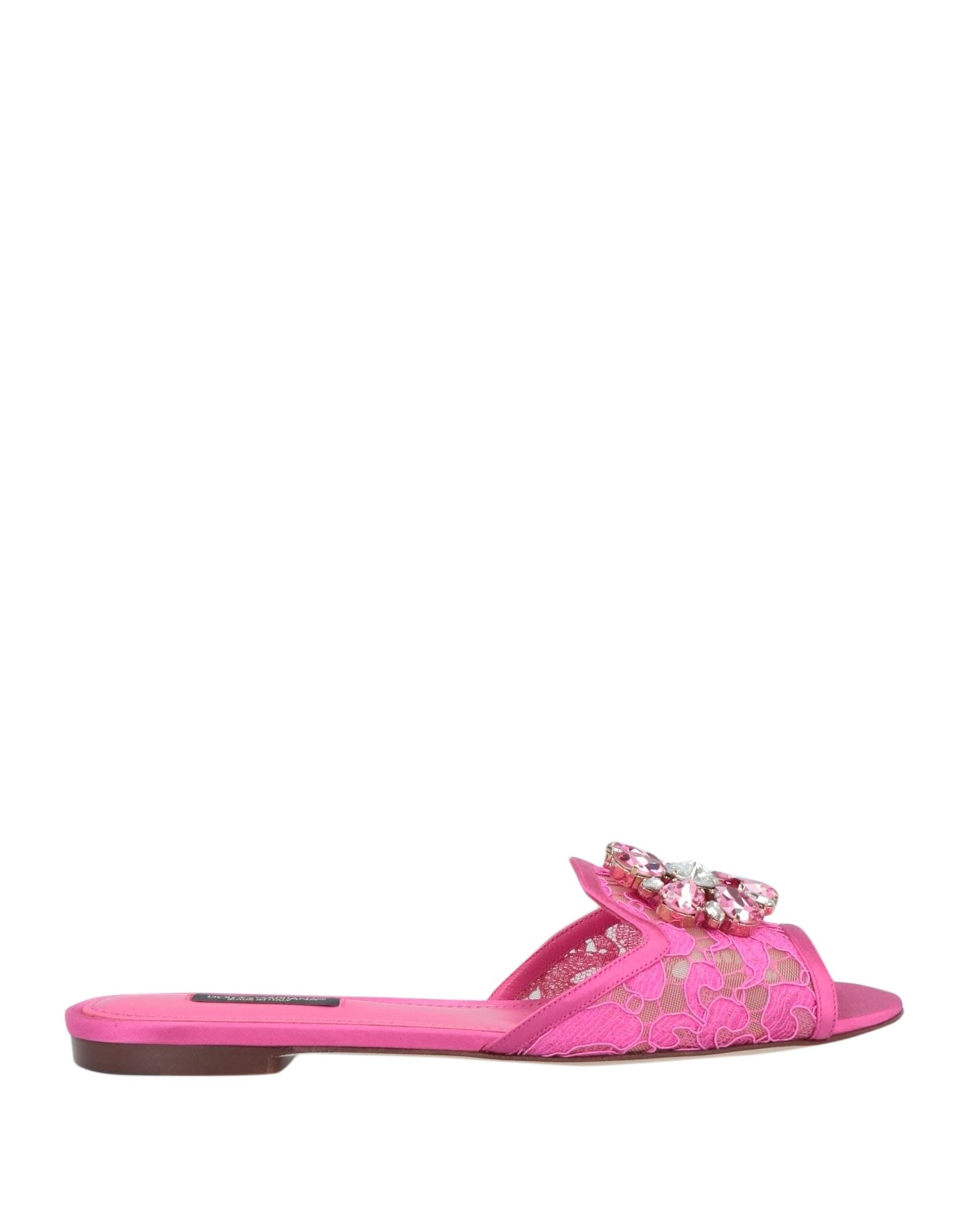 Dolce & Gabbana Sandals In Fuchsia