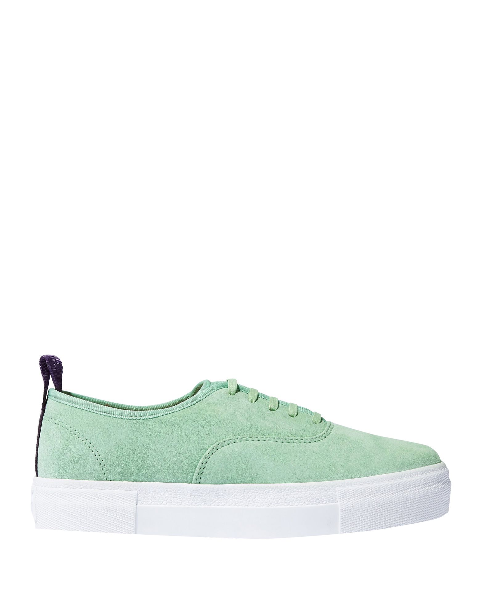Shop Eytys Woman Sneakers Light Green Size 6 Soft Leather