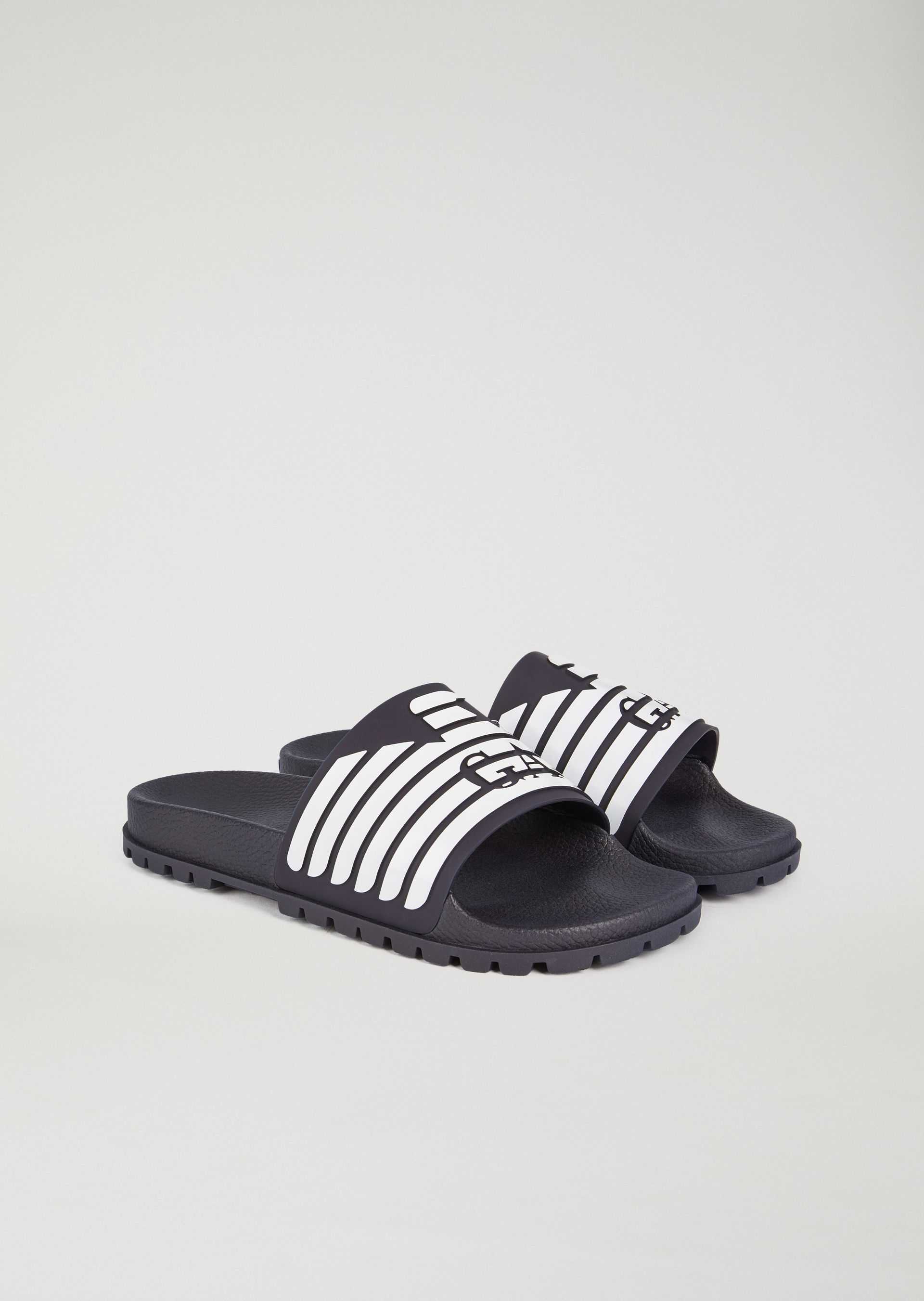 OFFICIAL STORE EMPORIO ARMANI - Chaussures - Claquettes on armani.com