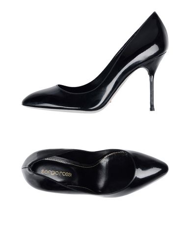 Woman Pumps Black Size 10.5 Calfskin