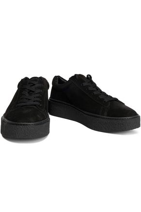 Neela suede platform sneakers | VINCE. | Sale up to 70% off | THE OUTNET