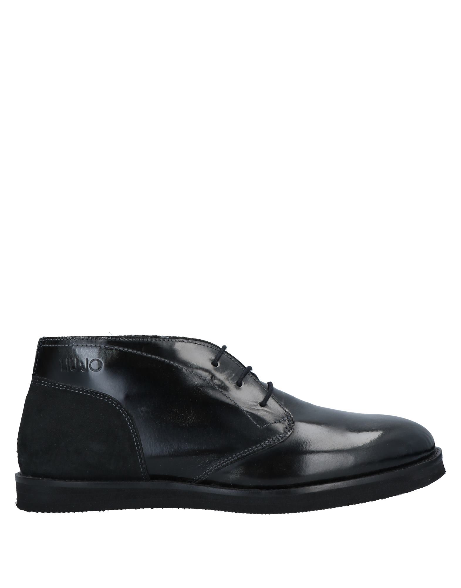 Liu •jo Man Ankle Boots In Steel Grey