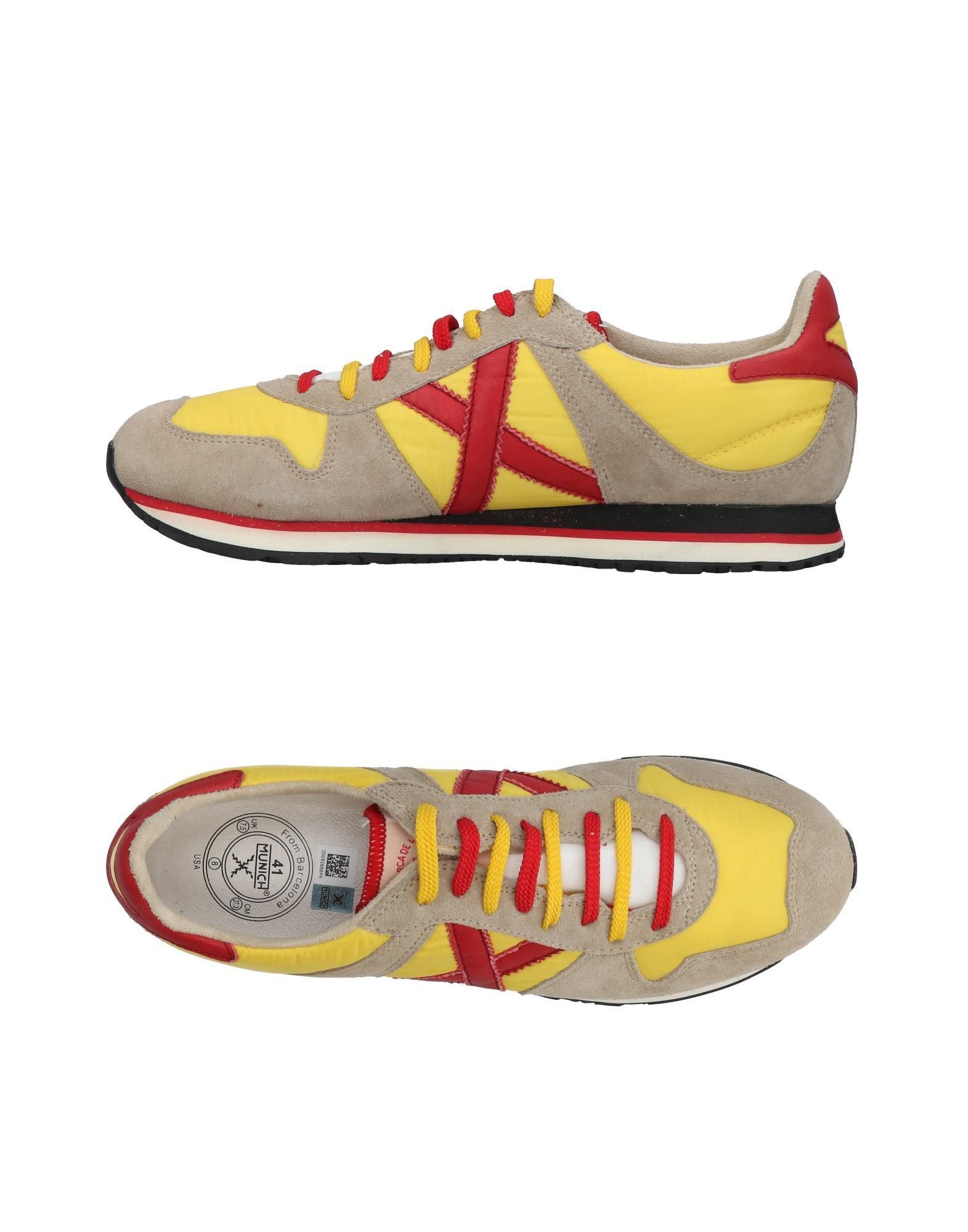 munich sneakers in yellow