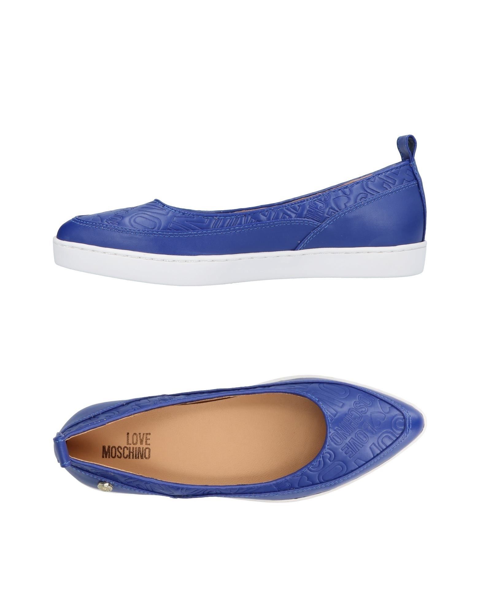 Love Moschino Ballet Flats In Bright 