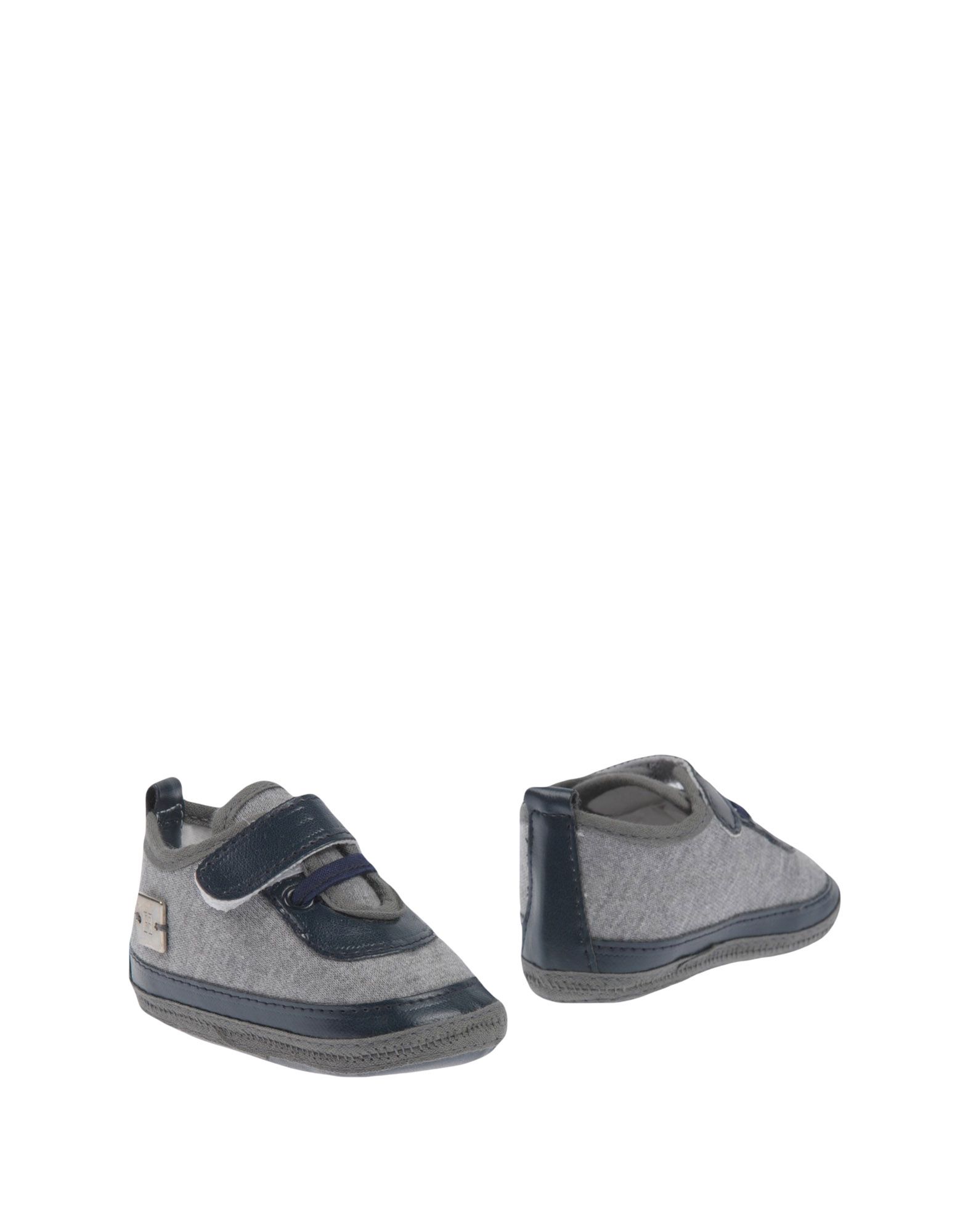 Carlo Pignatelli Kids' Newborn Shoes In Grey