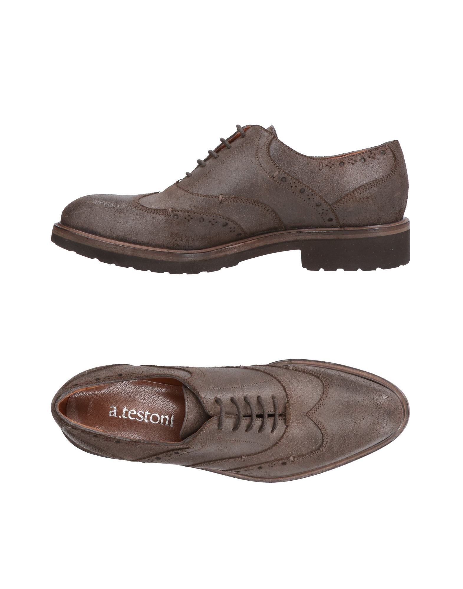 A.TESTONI Laced shoes,11453455AK 13