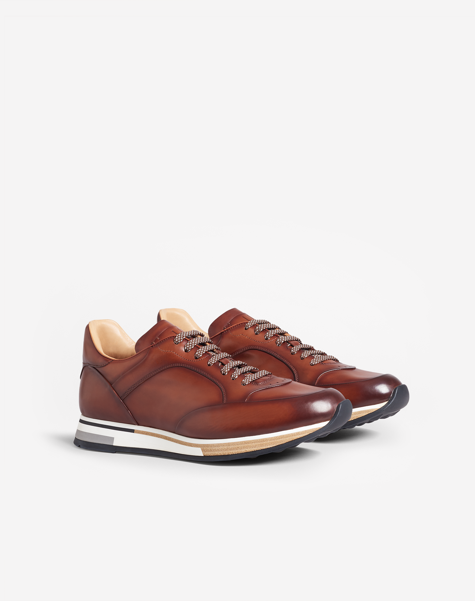 DUNHILL DUKE PATINA TRAINERS