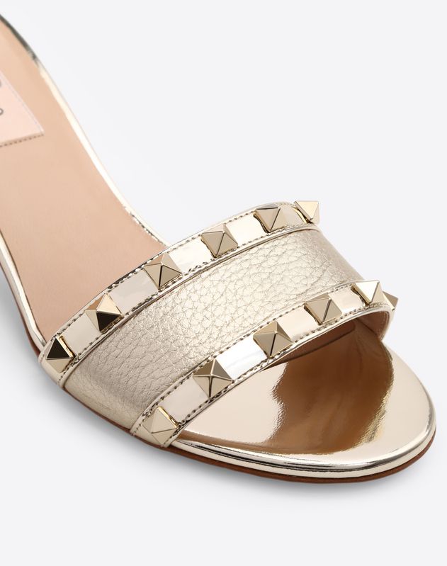 valentino rockstud mule sandal