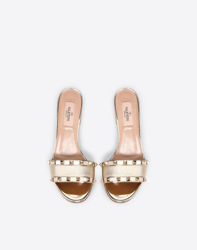 valentino rockstud mule sandal