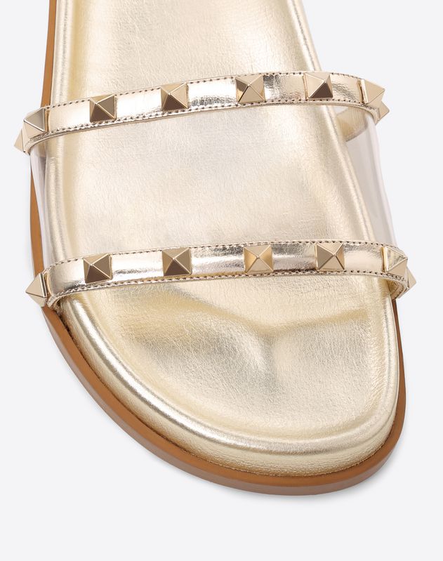 valentino rockstud pool slide