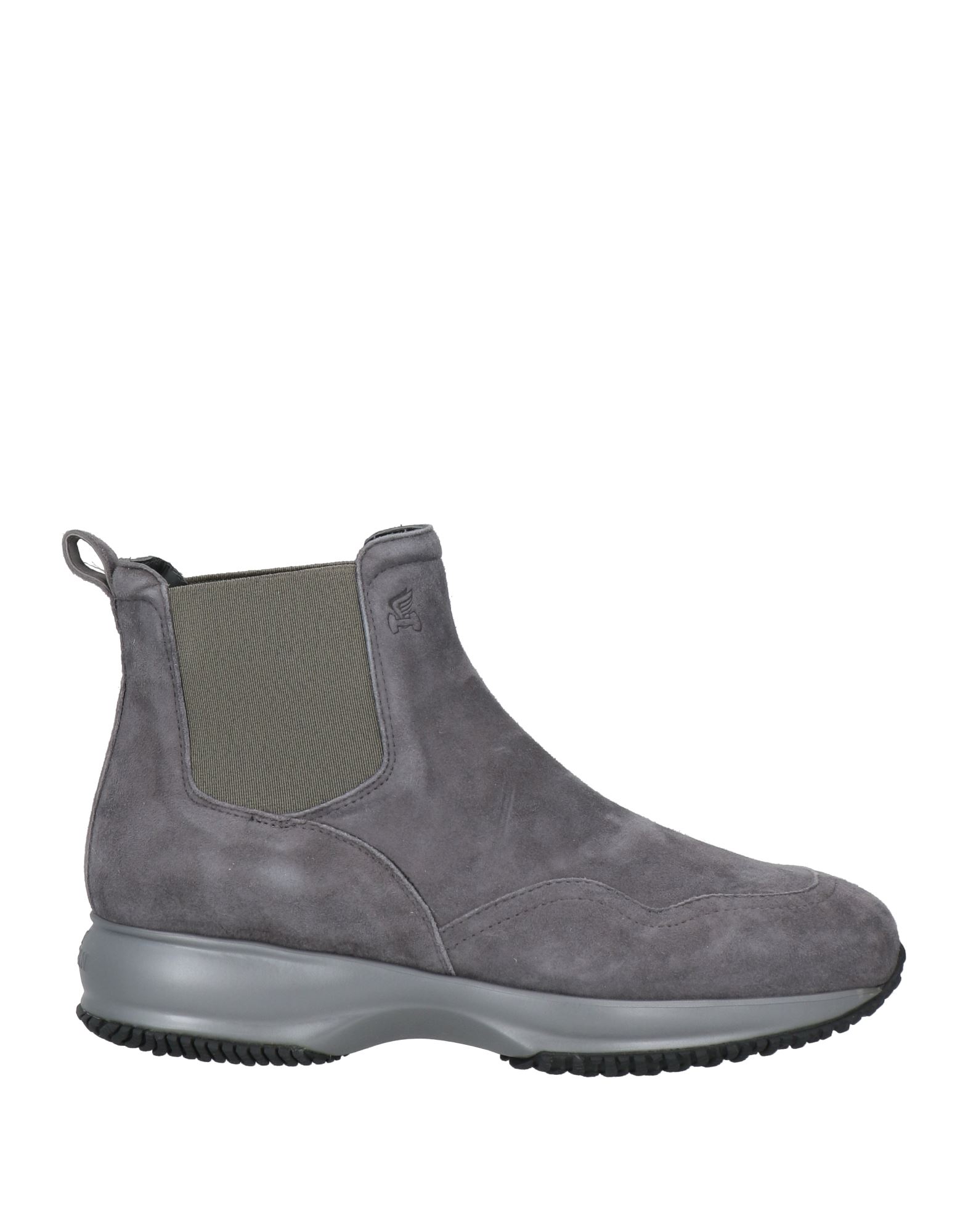 Hogan Ankle Boots In Grey