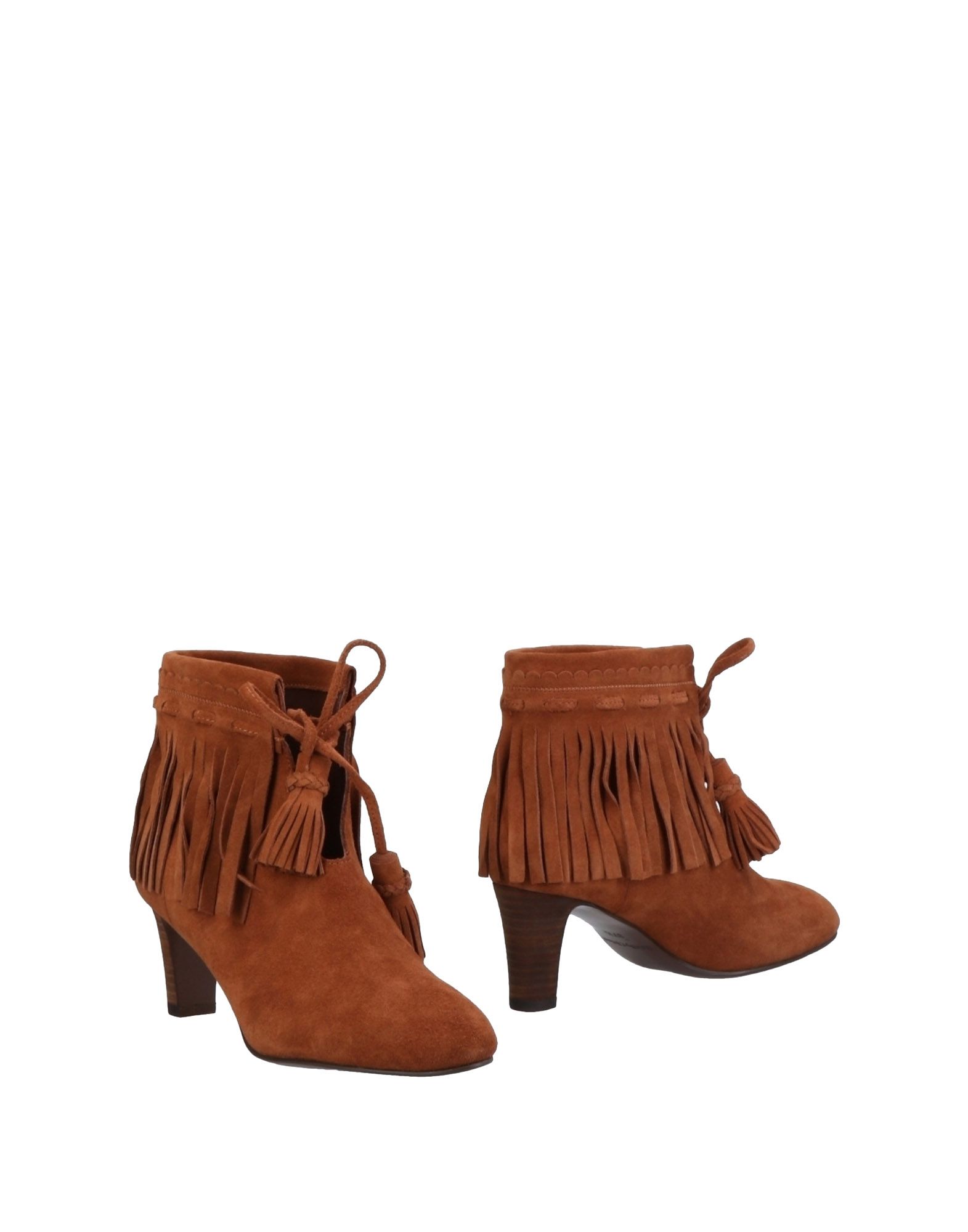 SEE BY CHLOÉ SEE BY CHLOÉ WOMAN ANKLE BOOTS CAMEL SIZE 6 SOFT LEATHER,11463135BE 8