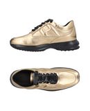 HOGAN M�dchen 9-16 jahre Low Sneakers & Tennisschuhe Farbe Gold Gr��e 33