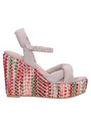 RAS Damen Sandale Farbe Hellgrau Gr��e 5