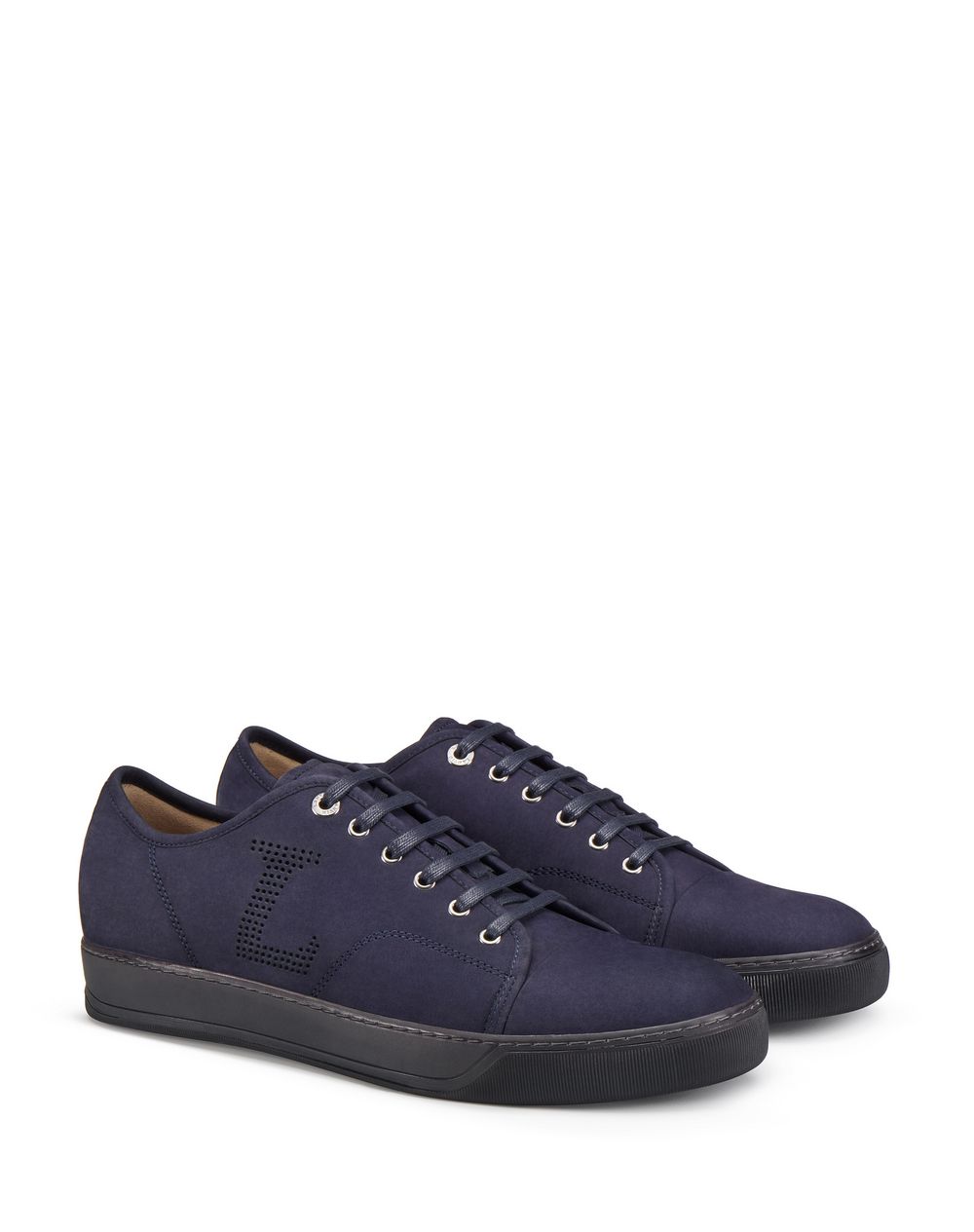 Lanvin NUBUCK CALFSKIN LEATHER SNEAKER 