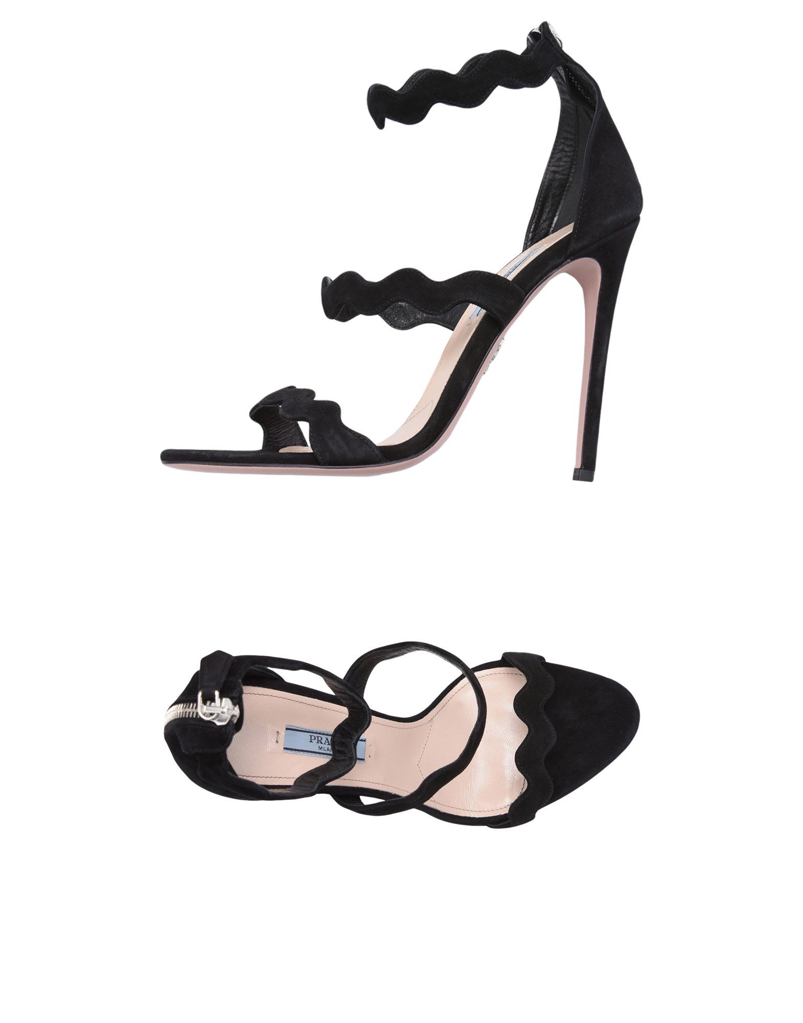 PRADA レザーサンダル　バックストラップ　4X2919 3O9U F0002 サンダル 最新デザインの