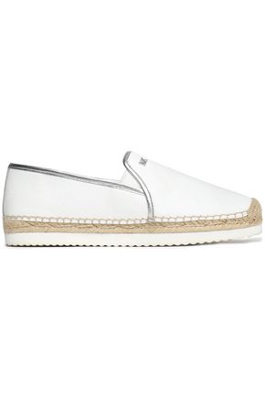 michael kors leather espadrilles