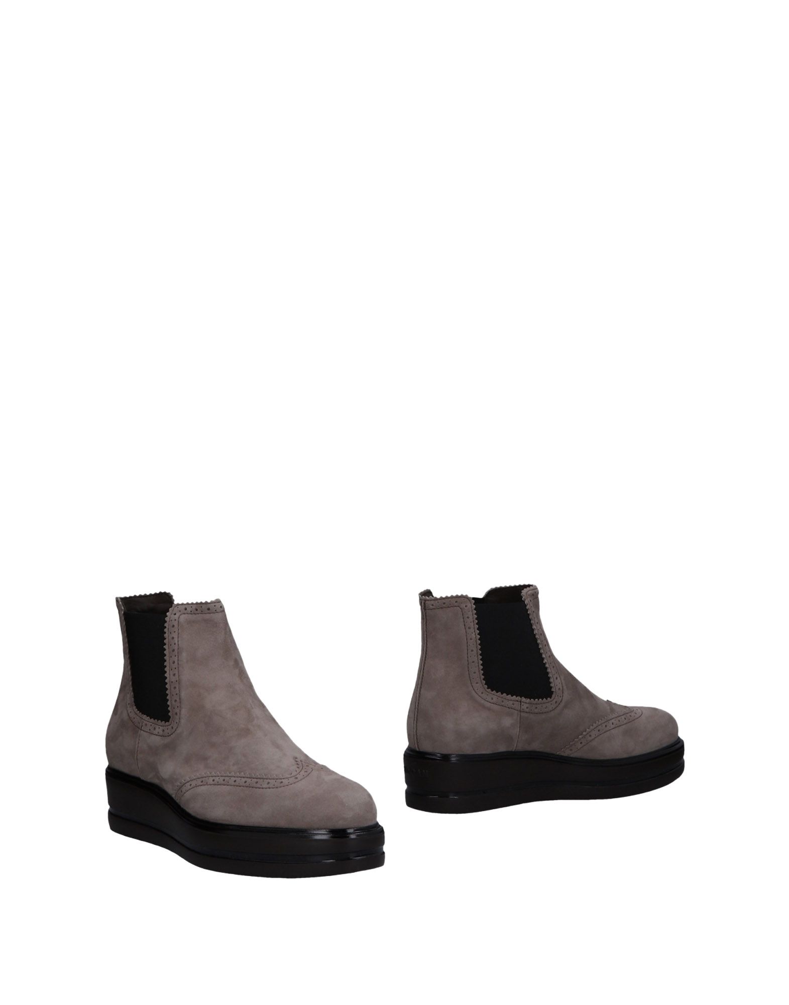 Hogan Ankle Boots In Grey