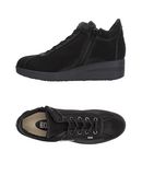 RUCO LINE Damen Low Sneakers & Tennisschuhe Farbe Schwarz Gr��e 13