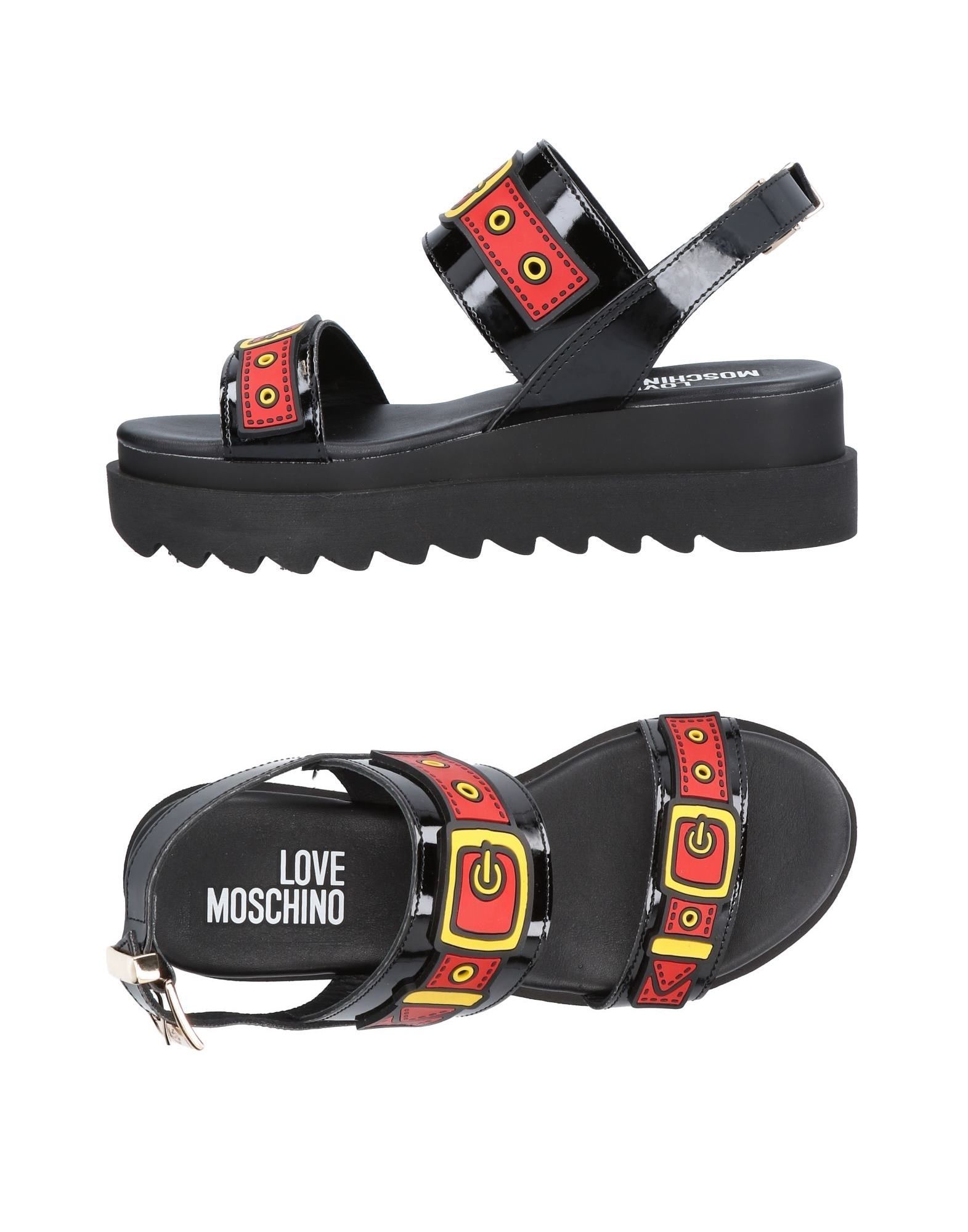 LOVE MOSCHINO Sandals,11480469SL 5