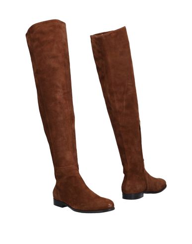 Pavin Woman Boot Chocolate Brown Size 5 Leather In Brown