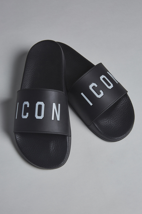 Dsquared2 Women Flip Flops In Black+white | ModeSens