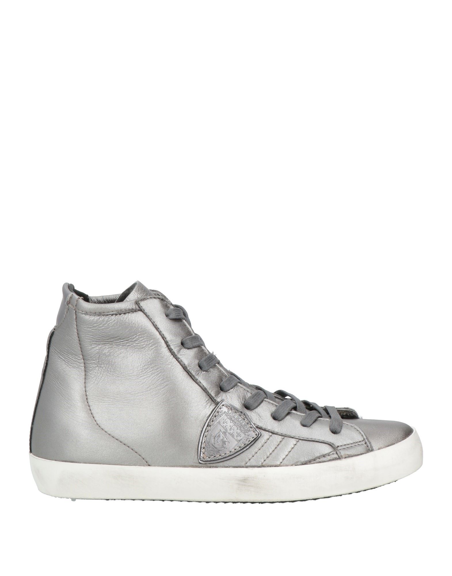 PHILIPPE MODEL PHILIPPE MODEL WOMAN SNEAKERS GREY SIZE 7 SHEARLING,11488092QI 9