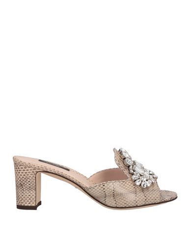Dolce&Gabbana Sandalias Mujer Beige 35,35.5,36.5 Mujer