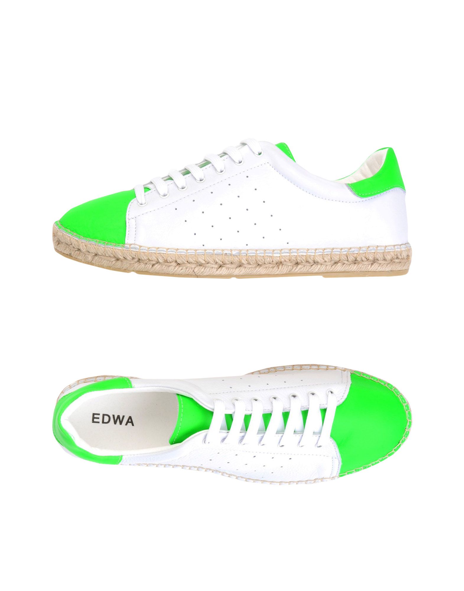 《送料無料》EDWA メンズ スニーカー＆テニスシューズ（ローカット） ホワイト 40 革